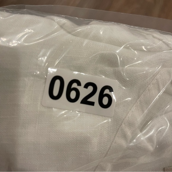 BELLAMBRA Women Large Linen Top Tunic White Balloon Sleeve Made in Italy Coastal - Picture 10 of 10